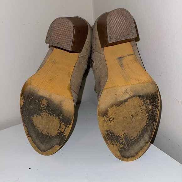 Yoki Nude High Heel Sandals Women Size 10 US - Picture 5 of 5